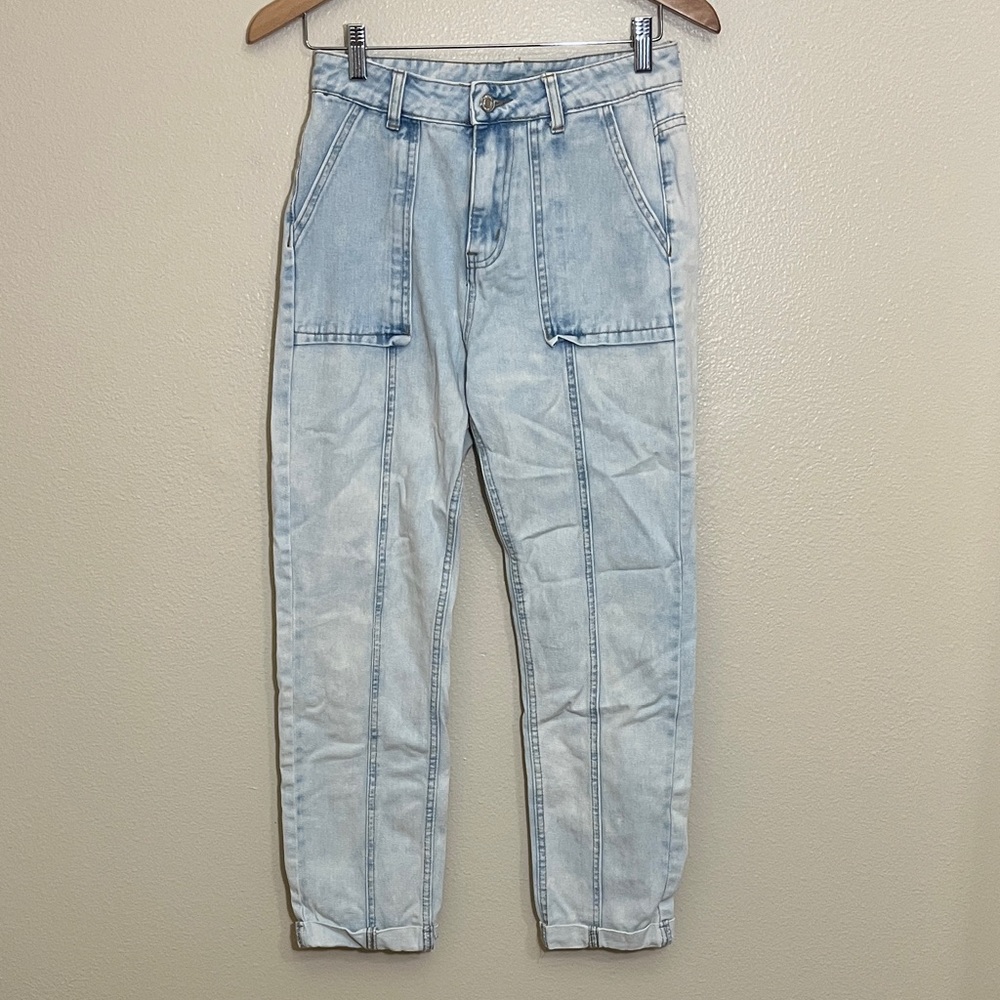 Shein Light Blue Denim Jeans